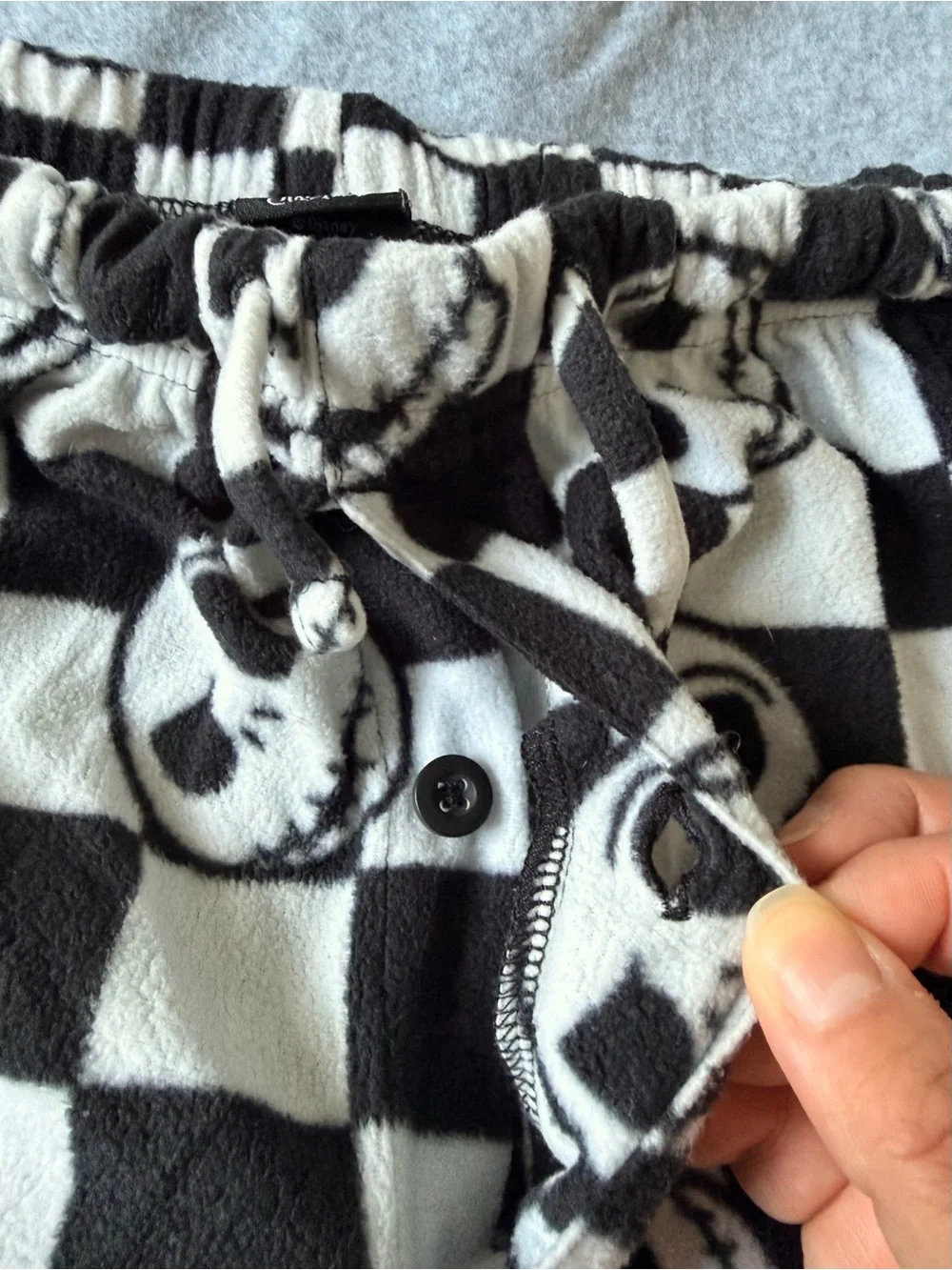Disney Nightmare Before Christmas Jack Skellington Fleece Pajama Pants XL - Picture 7 of 8